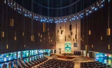 Temple Emanu-El Dallas sanctuary interior